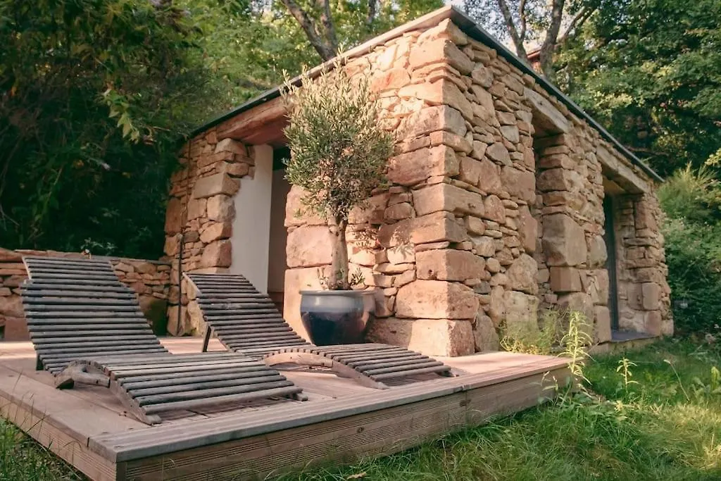 Lake House II // Alauzet Ecolodge + Nature Spa Castelnau-de-Mandailles 0*,