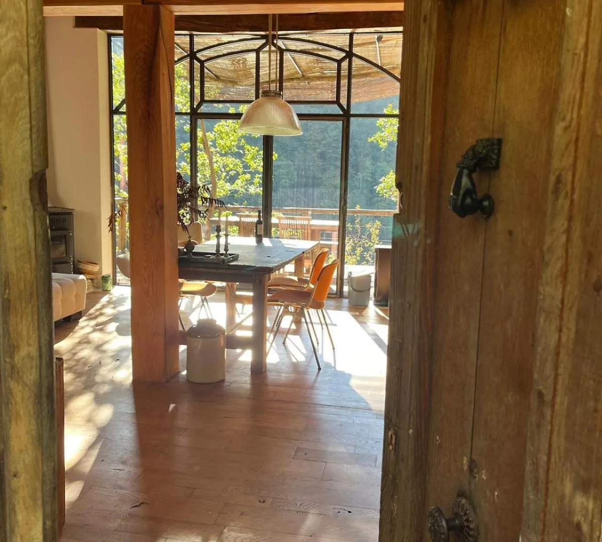 펜션 Lake House II // Alauzet Ecolodge + Nature Spa Castelnau-de-Mandailles 프랑스
